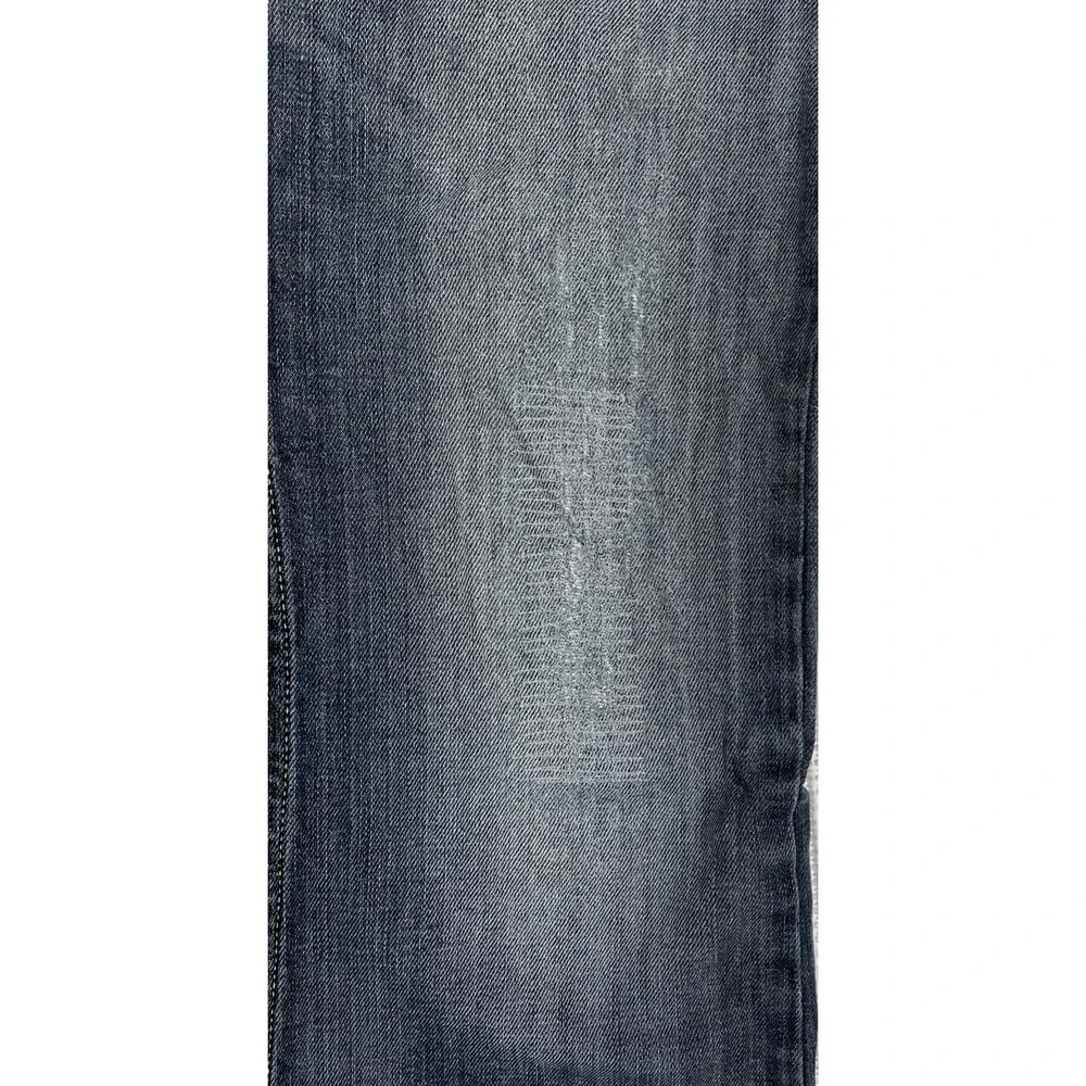 Diesel Zathan Bootcut Blue Denim Jeans Men's 32 x 34 Distressed